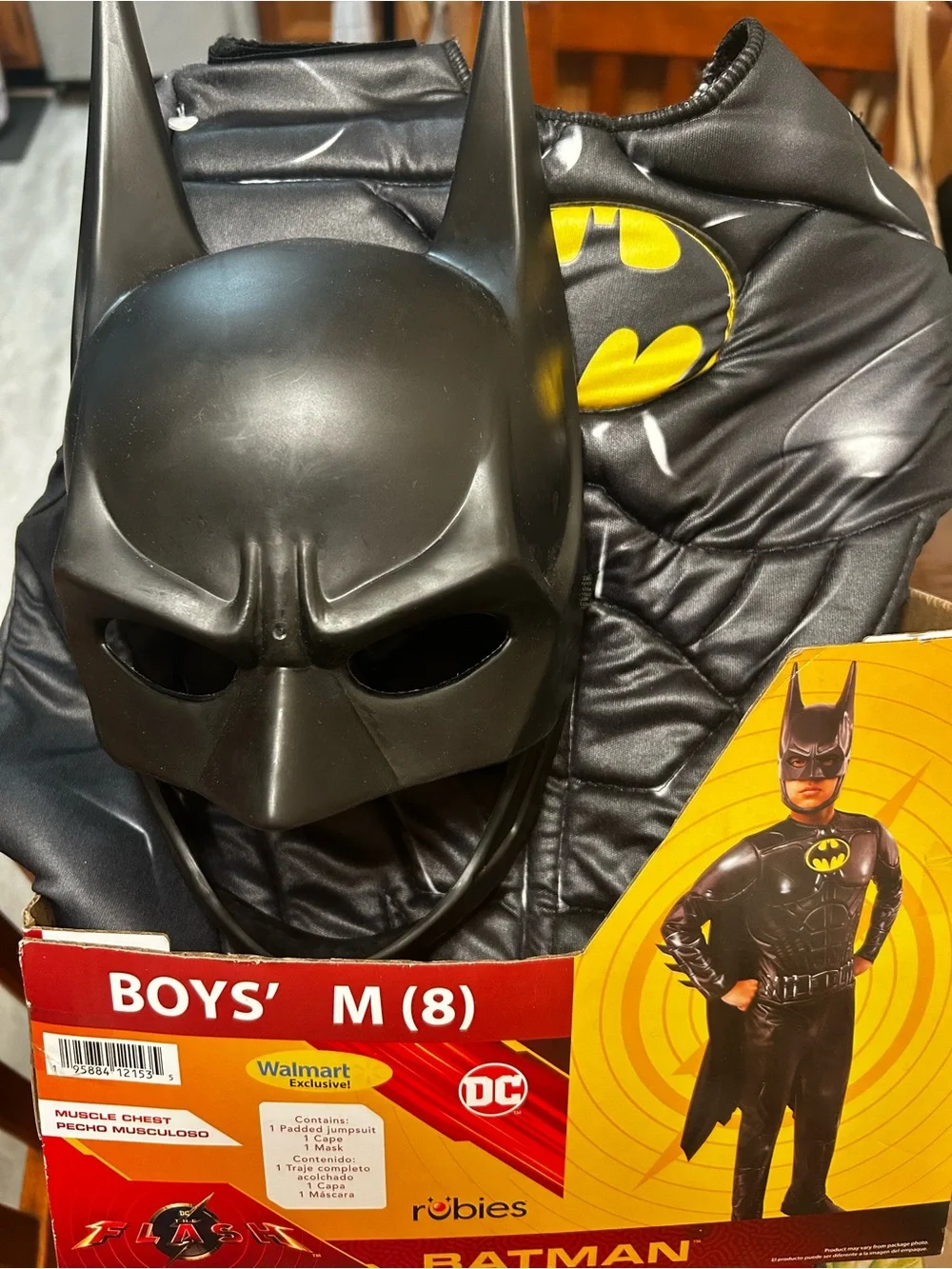 Rubie's Batman Kids Costume - Black and Yellow